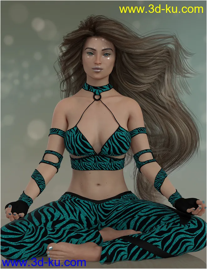 Rebi for Genesis 8 Female模型的图片6