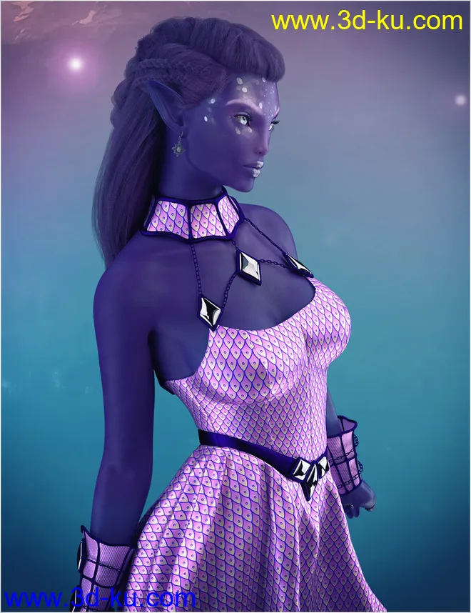 Rebi for Genesis 8 Female模型的图片8