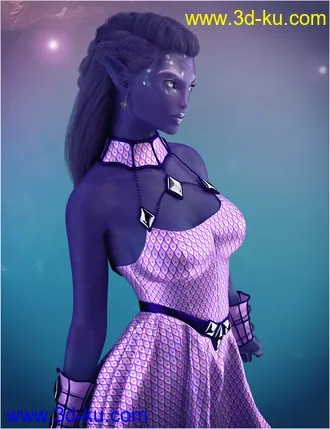 3D打印模型Rebi for Genesis 8 Female的图片