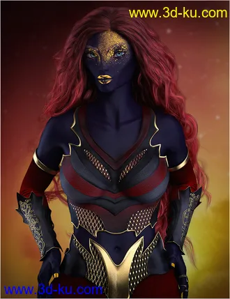 3D打印模型Rebi for Genesis 8 Female的图片