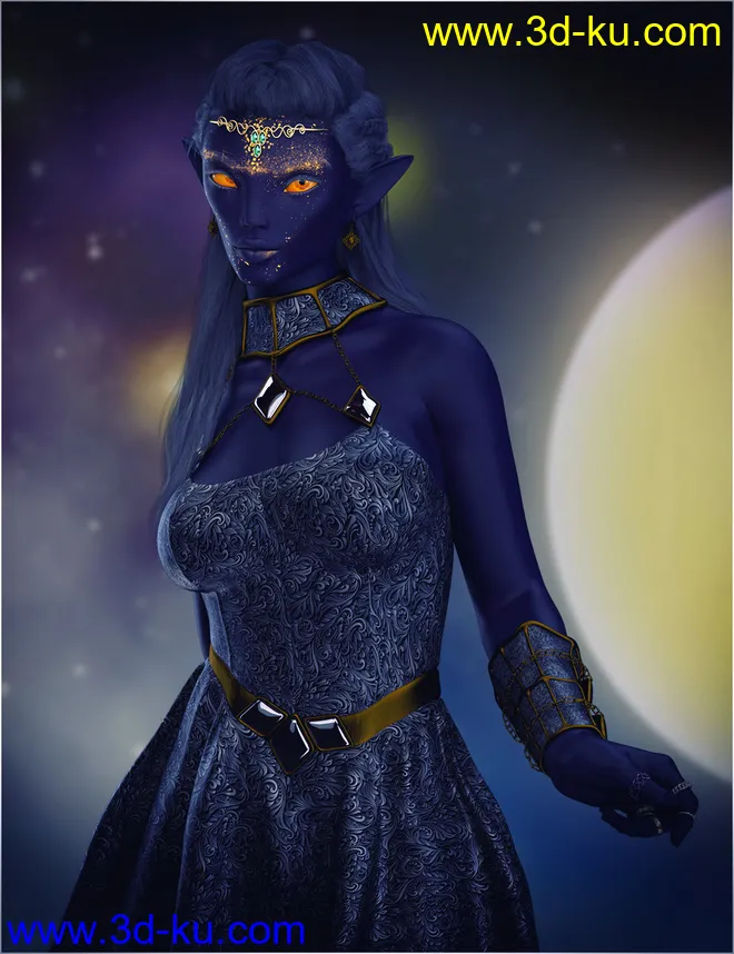 Rebi for Genesis 8 Female模型的图片11