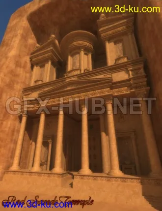 3D打印模型Red Sands Temple的图片