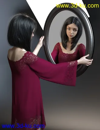 3D打印模型Reiko for Genesis 8 Female的图片