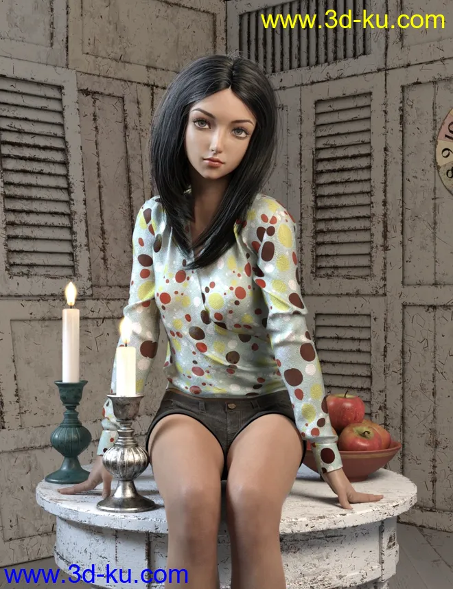 Reiko for Genesis 8 Female模型的图片4