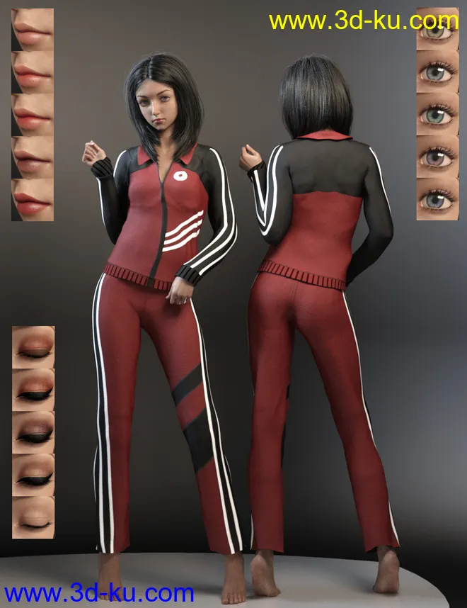 Reiko for Genesis 8 Female模型的图片5