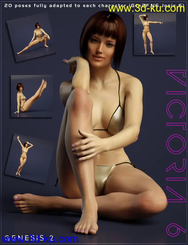 Relax and Fun for Genesis 2 Female(s)模型的图片4