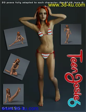3D打印模型Relax and Fun for Genesis 2 Female(s)的图片