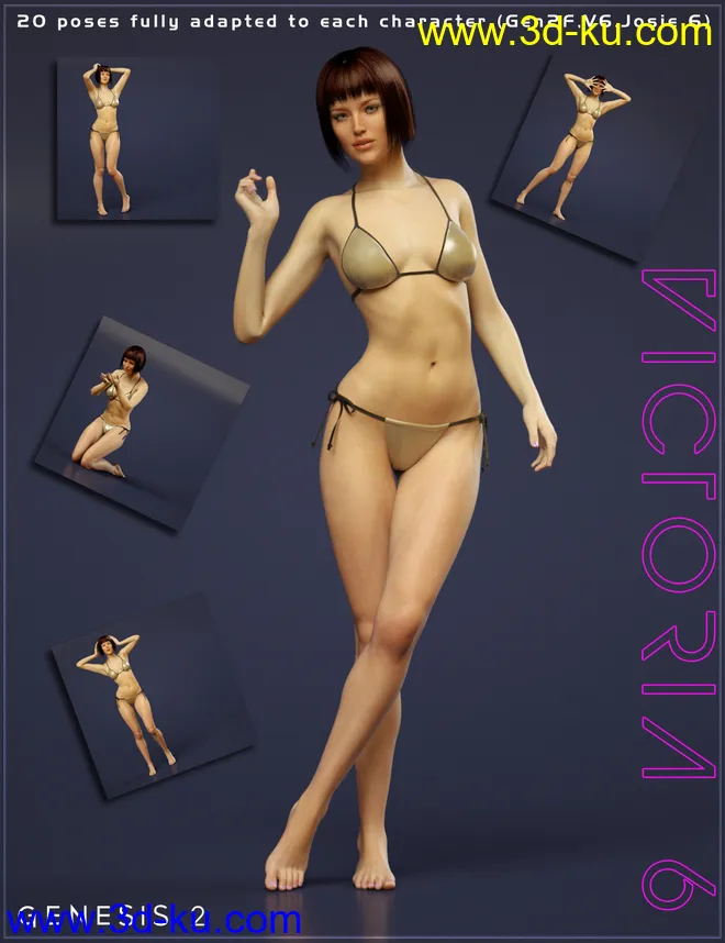 Relax and Fun for Genesis 2 Female(s)模型的图片6