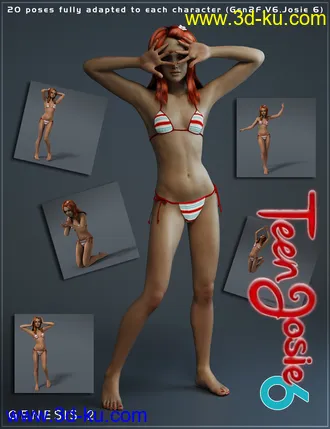 3D打印模型Relax and Fun for Genesis 2 Female(s)的图片