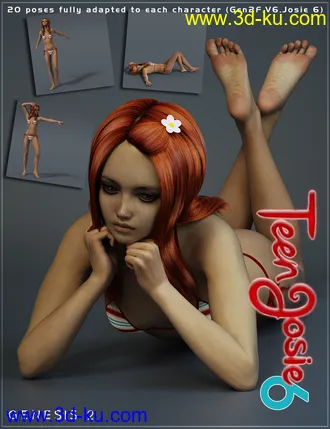 3D打印模型Relax and Fun for Genesis 2 Female(s)的图片