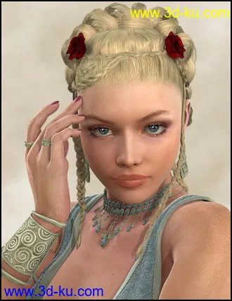 3D打印模型Resplendent Tresses的图片