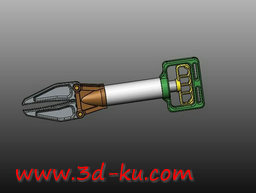 3D打印模型机械手爪玩具的图片