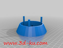 3D打印模型鼻涕虫的捕捉器的图片