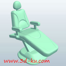 3D打印模型牙医看诊椅的图片