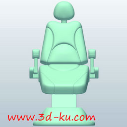 3D打印模型牙医看诊椅的图片