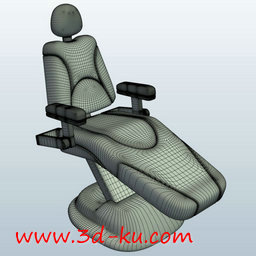3D打印模型牙医看诊椅的图片