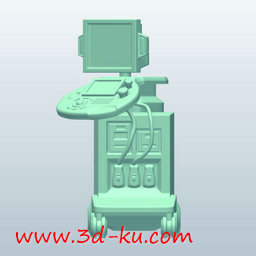 3D打印模型超声波检测仪的图片