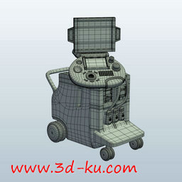 3D打印模型超声波检测仪的图片