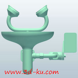 3D打印模型洗眼器的图片