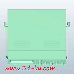 3D打印模型电子示波器的图片