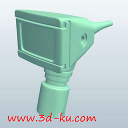 3D打印模型耳镜照明器的图片