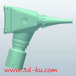 3D打印模型耳镜照明器的图片