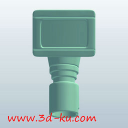 3D打印模型耳镜照明器的图片