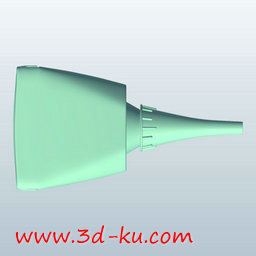 3D打印模型耳镜照明器的图片
