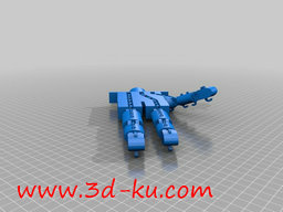 3D打印模型三指手的图片