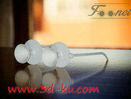 3D打印模型带着漏斗的滴眼药水的图片