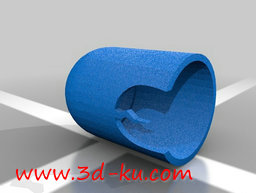 3D打印模型药丸瓶的图片