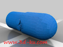 3D打印模型药丸瓶的图片
