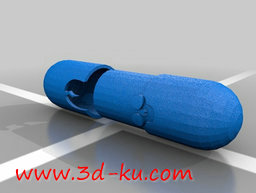 3D打印模型药丸瓶的图片