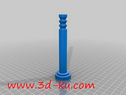 3D打印模型液压活塞又称注射器的图片