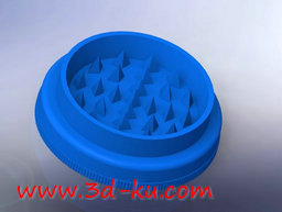 3D打印模型中药粉碎机的图片