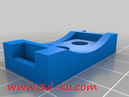 3D打印模型脉搏血氧仪LED支架的图片
