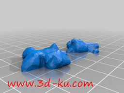 3D打印模型肌动蛋白的结构的图片