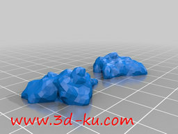 3D打印模型肌动蛋白的结构的图片