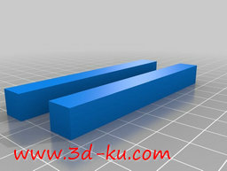 3D打印模型6孔试管架的图片