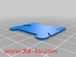 3D打印模型牙线线轴的图片