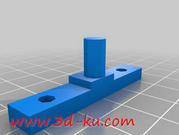 3D打印模型托辊架的图片