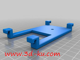3D打印模型投影仪三脚架头的图片