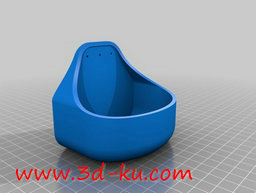 3D打印模型壁挂式图钉搁置盘的图片
