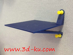 3D打印模型壁挂式置物架的图片