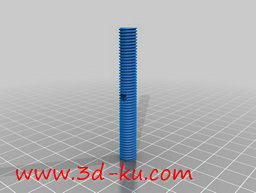 3D打印模型黄铜螺栓工具的图片