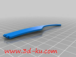3D打印模型太阳眼镜的框架与镜腿的图片