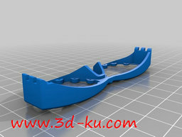 3D打印模型太阳眼镜的框架与镜腿的图片
