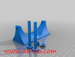 3D打印模型画鸡蛋支架的图片