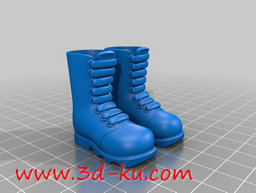 3D打印模型工矿靴的图片