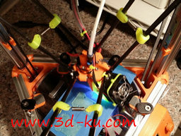 3D打印模型弹簧夹工具的图片